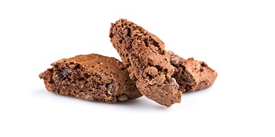 Double Dark Chocolate Ginger Biscotti