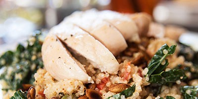 Curry Quinoa Salad with Chicken